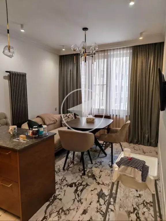 3-к кв. Москва ул. Берзарина, 28Ак4 (90.0 м) - Фото 1