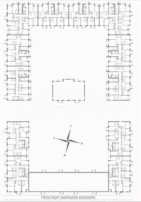 2-к. квартира, 60,1 м, 13/13 эт. - Фото 1