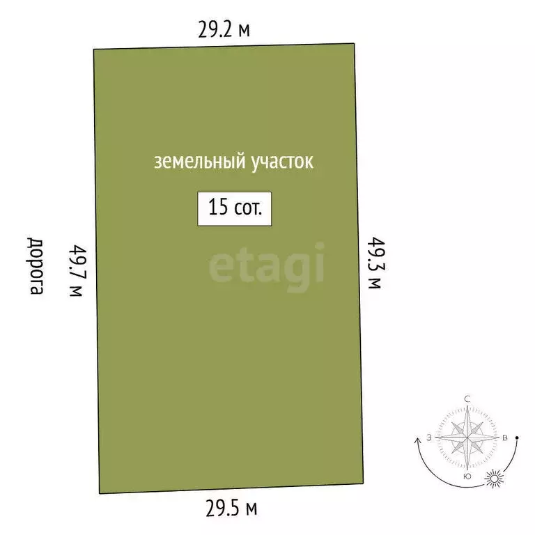 Участок в Тюменский муниципальный округ, СНТ Лесник-2, Транспортный ... - Фото 1