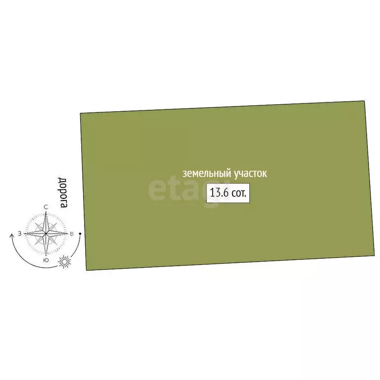 Участок в село Слобода-Бешкиль, Лесная улица (13 м) - Фото 1