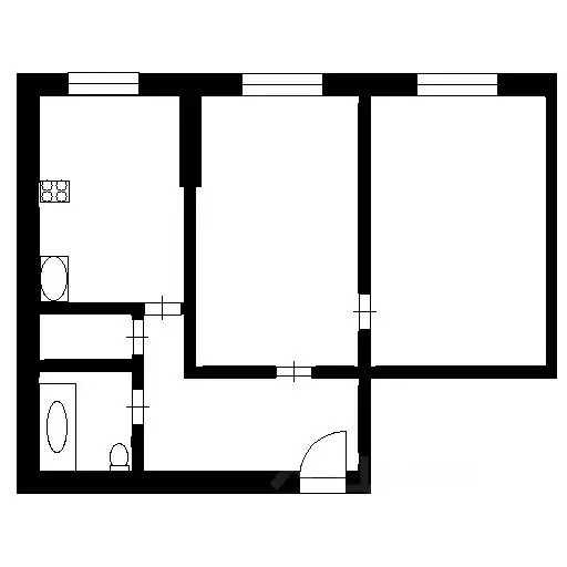 2-к кв. Севастополь ул. Суворова, 5А (60.0 м) - Фото 2