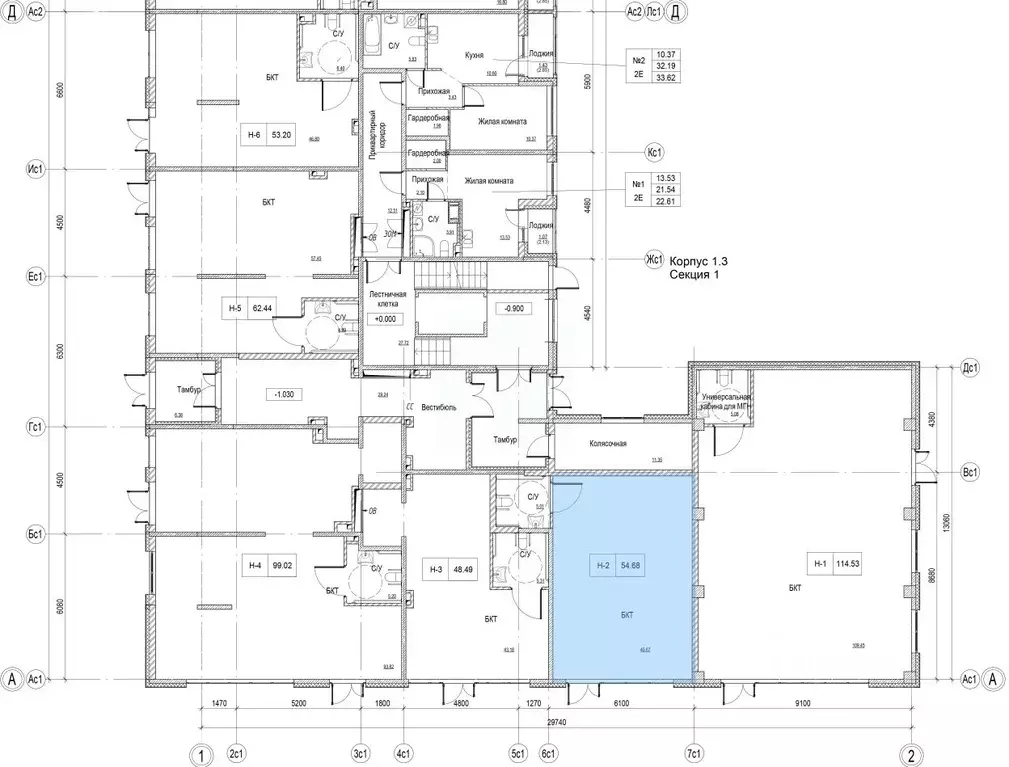 Помещение свободного назначения в Ленинградская область, Кудрово г. ... - Фото 1