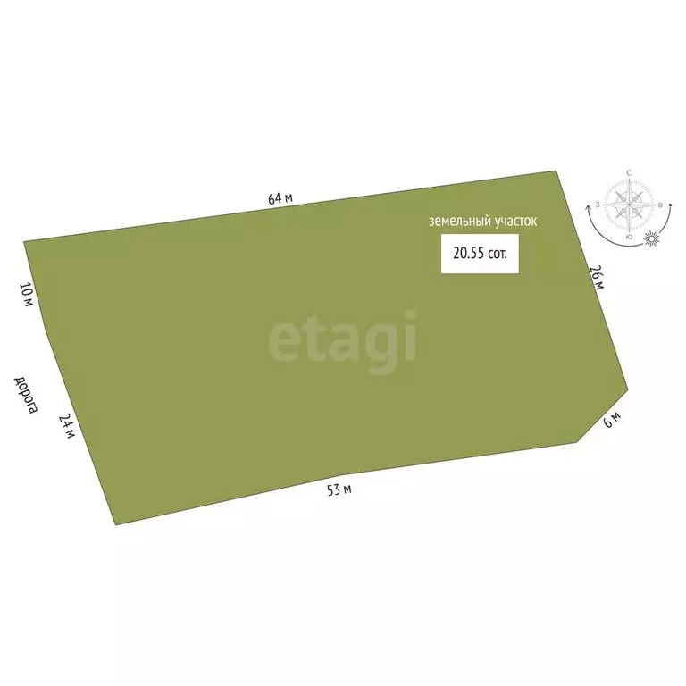 Дом в село Трифоново, улица Ленина (21.5 м) - Фото 1