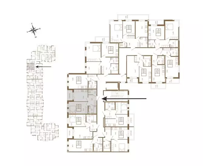 1-комнатная квартира: Сертолово, Златоглавая улица, 2к1 (37.94 м) - Фото 2