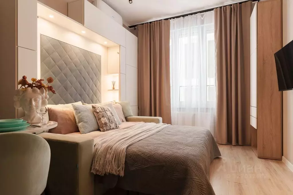 Студия Москва ул. Маргелова, 3к2 (30.0 м) - Фото 1