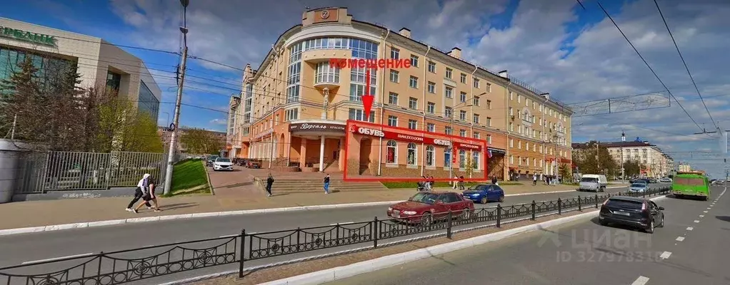 Торговая площадь в Калужская область, Калуга ул. Кирова, 23 (164 м) - Фото 1