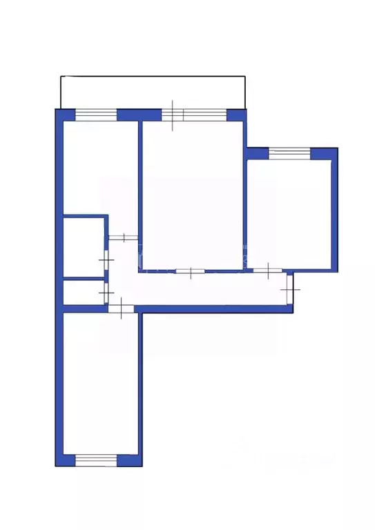 3-к кв. Кемеровская область, Юрга Фестивальная ул., 3 (60.9 м) - Фото 1