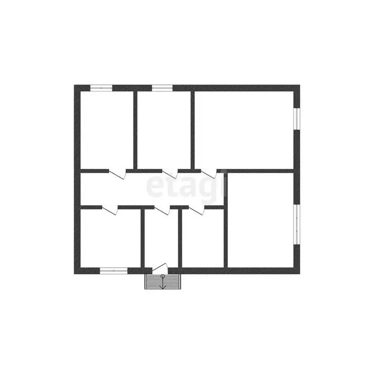 Дом в посёлок Комсомольский, Олимпийская улица (98.4 м) - Фото 1