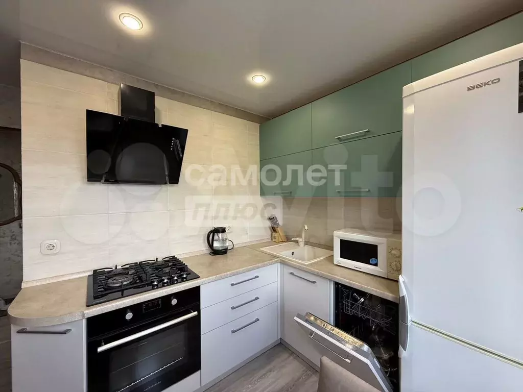 3-к. квартира, 57,1 м, 5/9 эт. - Фото 1