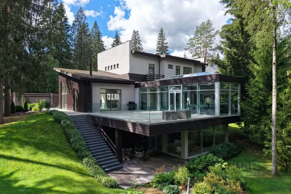 Дом в Ленинградская область, Всеволожский район, Агалатовское с/пос, ... - Фото 1