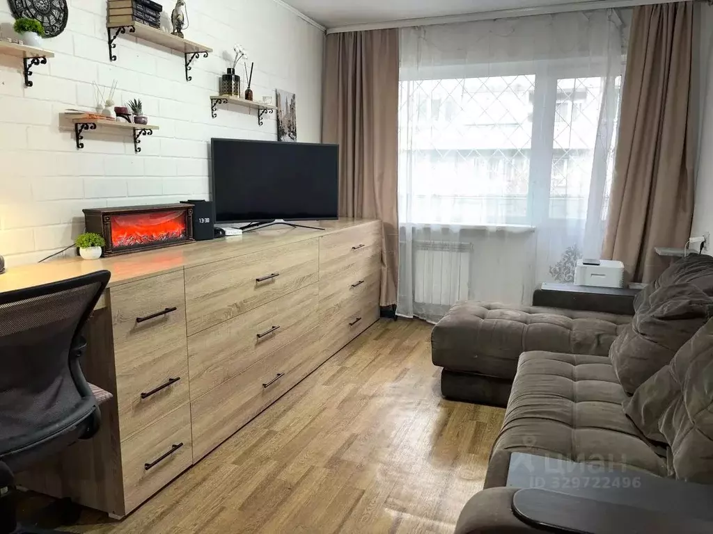 1-к кв. Иркутская область, Иркутск бул. Рябикова, 16В (28.0 м) - Фото 1
