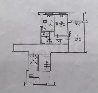 2-к. квартира, 43 м, 9/9 эт. - Фото 0