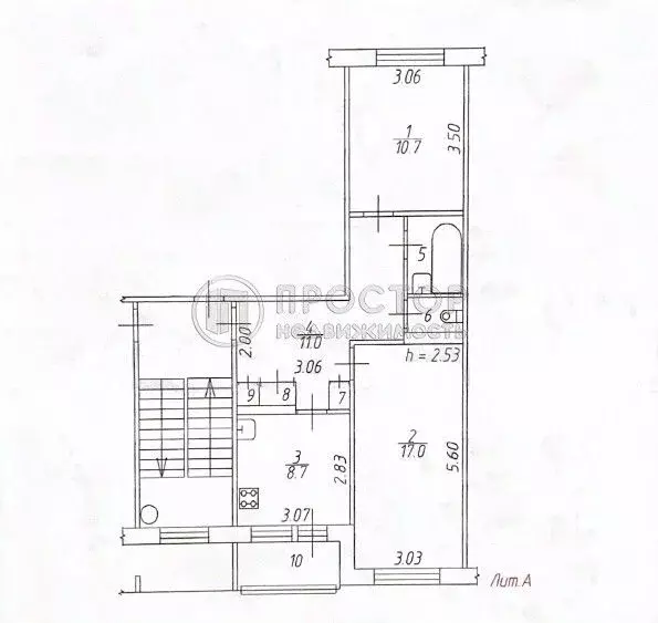 2-к кв. Московская область, Люберцы городской округ, д. Островцы ул. ... - Фото 2
