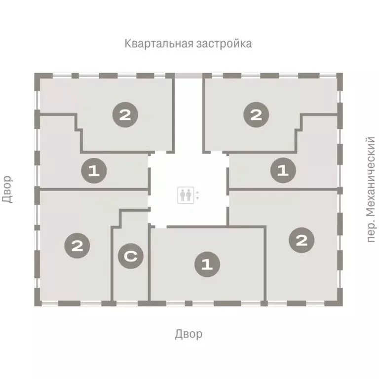 1-к кв. Свердловская область, Екатеринбург ул. Стачек, 68/5 (64.8 м) - Фото 2