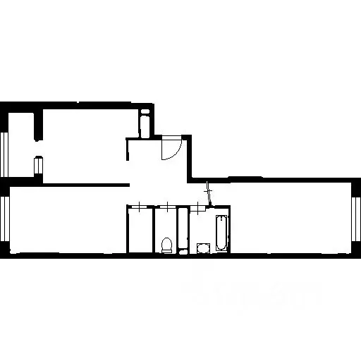 2-к кв. Московская область, Люберцы ул. Урицкого, 16к2 (68.8 м) - Фото 2
