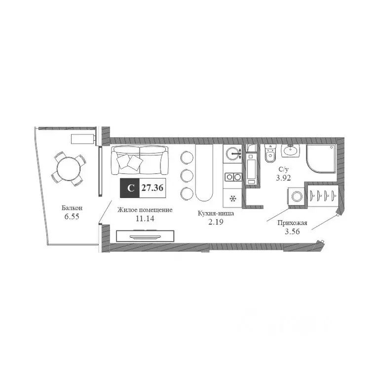 1-к кв. Крым, Алушта Профессорский Уголок мкр, Крымская Резиденция ... - Фото 1