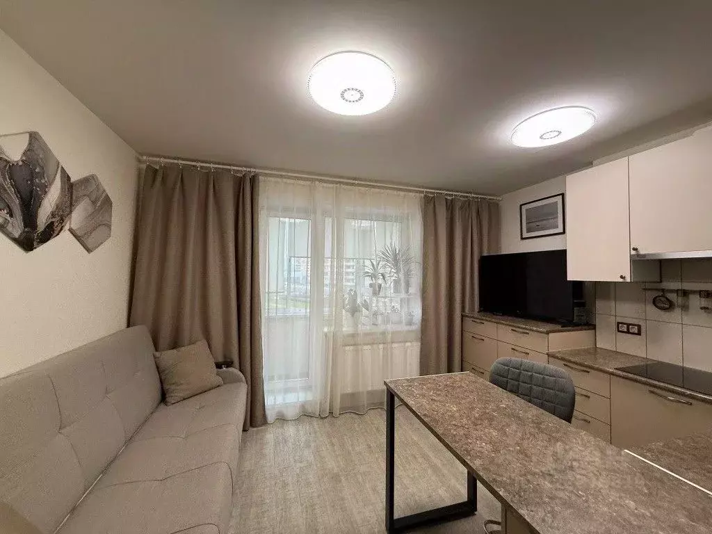 Студия Ленинградская область, Мурино Всеволожский район, ул. Шоссе в ... - Фото 1