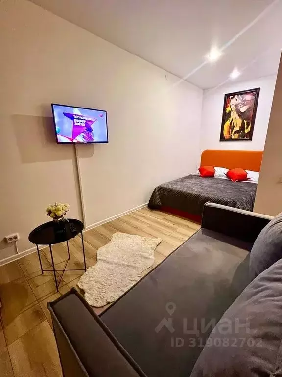 1-к кв. Тюменская область, Тюмень ул. Дмитрия Менделеева, 2 (28.0 м) - Фото 1