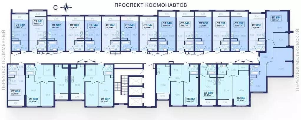 1-к кв. Свердловская область, Екатеринбург просп. Космонавтов, 9 ... - Фото 2