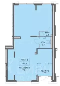 Помещение свободного назначения в Татарстан, Казань Сиберово жилой ... - Фото 1