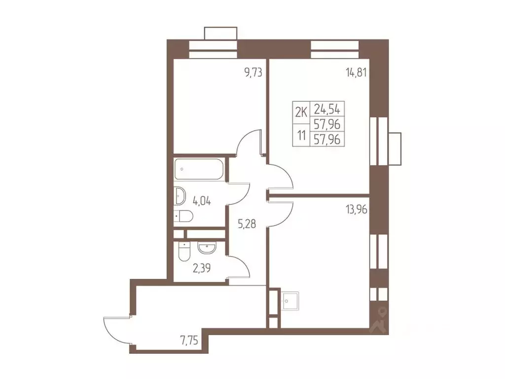 2-к кв. Московская область, Ивантеевка Пушкинский городской округ, ... - Фото 1