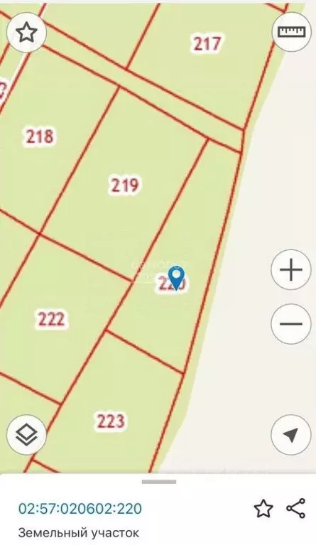 Участок в Башкортостан, Октябрьский Нефтяник КС,  (6.34 сот.) - Фото 1