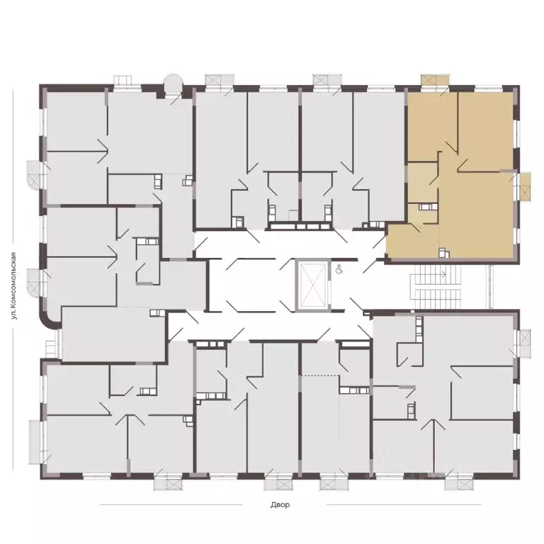 2-к кв. Нижегородская область, Нижний Новгород Соцгород жилрайон, 1-й ... - Фото 2