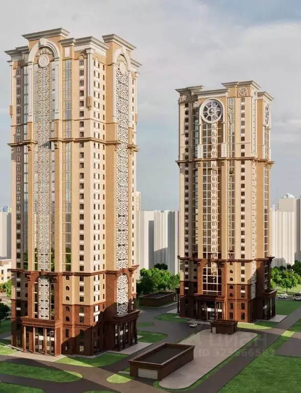 2-к кв. Чеченская республика, Грозный просп. В.В. Путина, 2 (44.83 м) - Фото 1