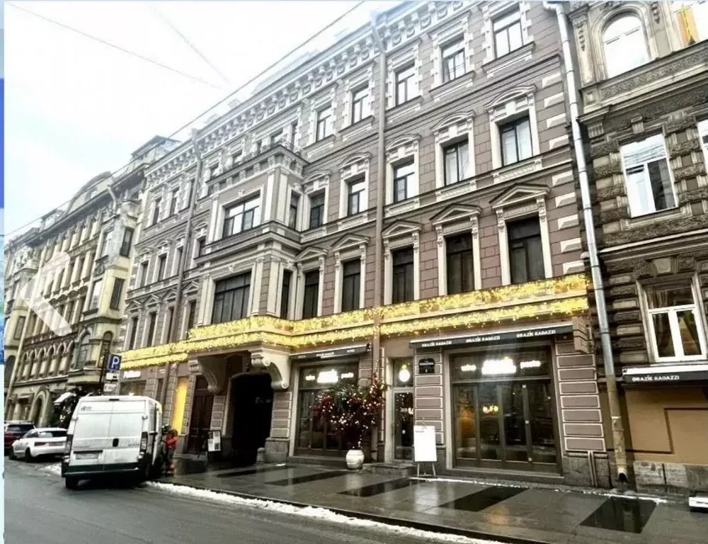 Торговая площадь в Санкт-Петербург ул. Рубинштейна, 6 (12 м) - Фото 1