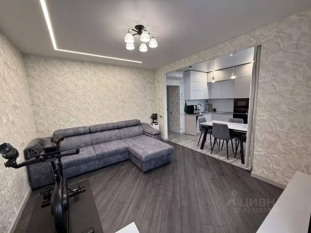 1-к кв. Московская область, Одинцово Микрорайон Клубничное Поле, 1 ... - Фото 2