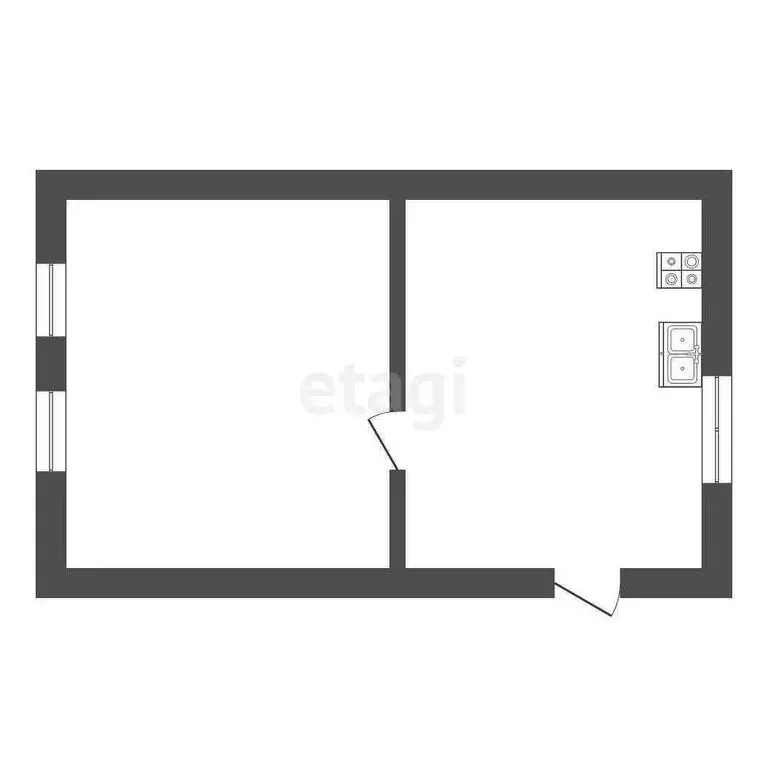 Дом в Богданович, Береговая улица (28 м) - Фото 1