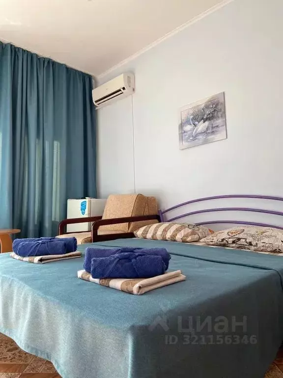 Комната Крым, Феодосия муниципальный округ, Коктебель пгт ул. ... - Фото 0