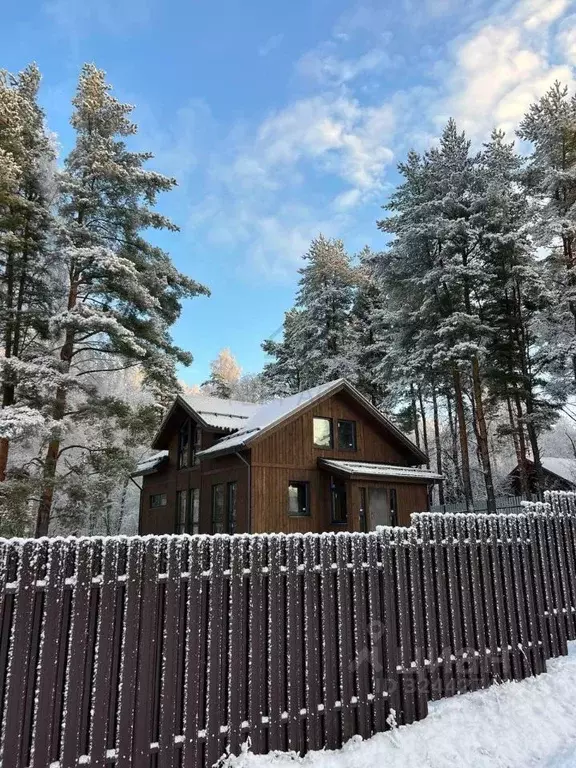 Коттедж в Ленинградская область, Приозерский район, Сосновское с/пос, ... - Фото 1