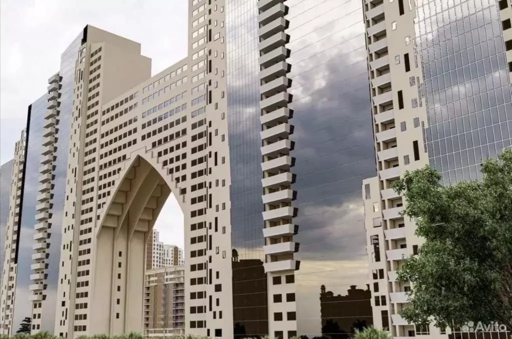 1-к кв. Чеченская республика, Грозный ул. Асланбека Шерипова, 70 (48.7 ... - Фото 2