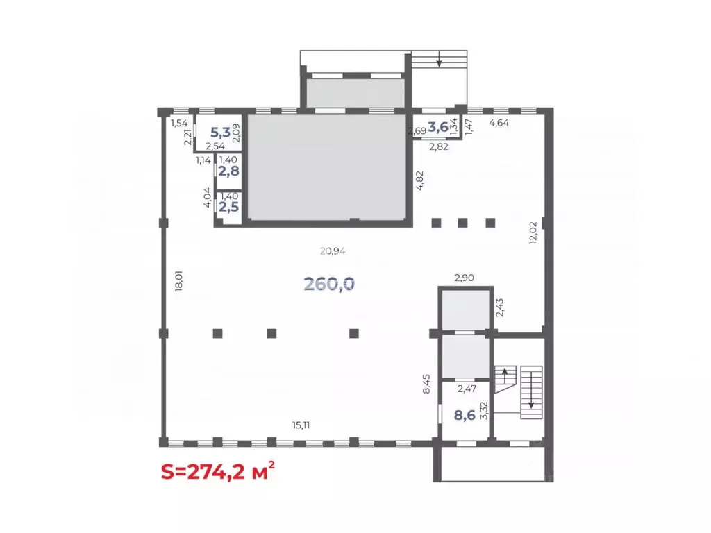 Торговая площадь в Челябинская область, Челябинск ул. Героев ... - Фото 2