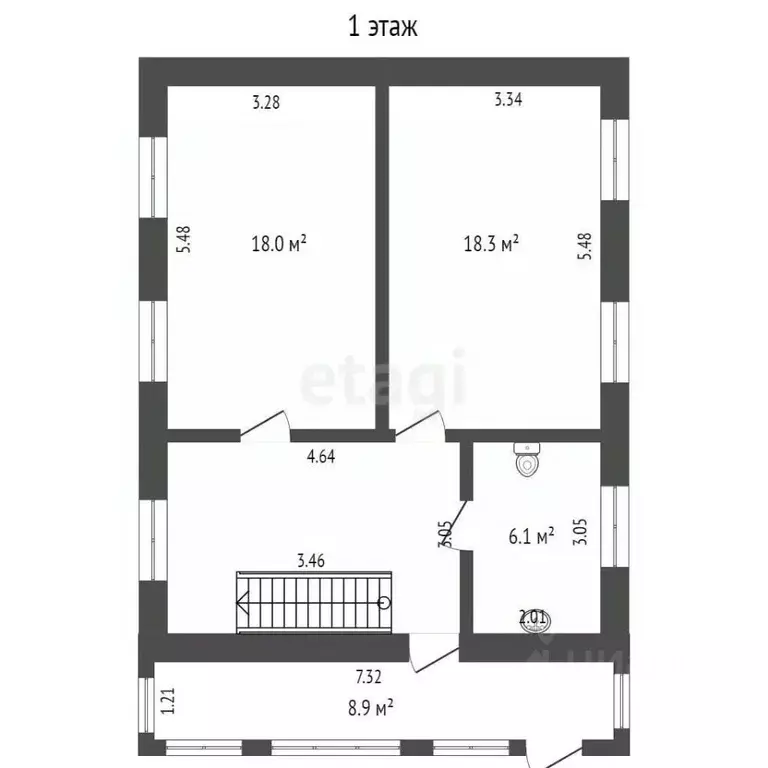 Дом в Челябинская область, Чебаркульский муниципальный округ, пос. ... - Фото 2