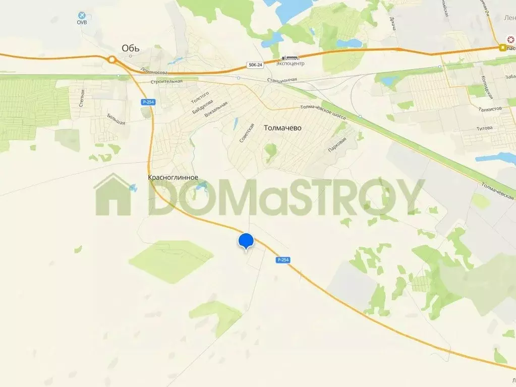 Участок в Новосибирская область, Новосибирский район, Толмачевский ... - Фото 0