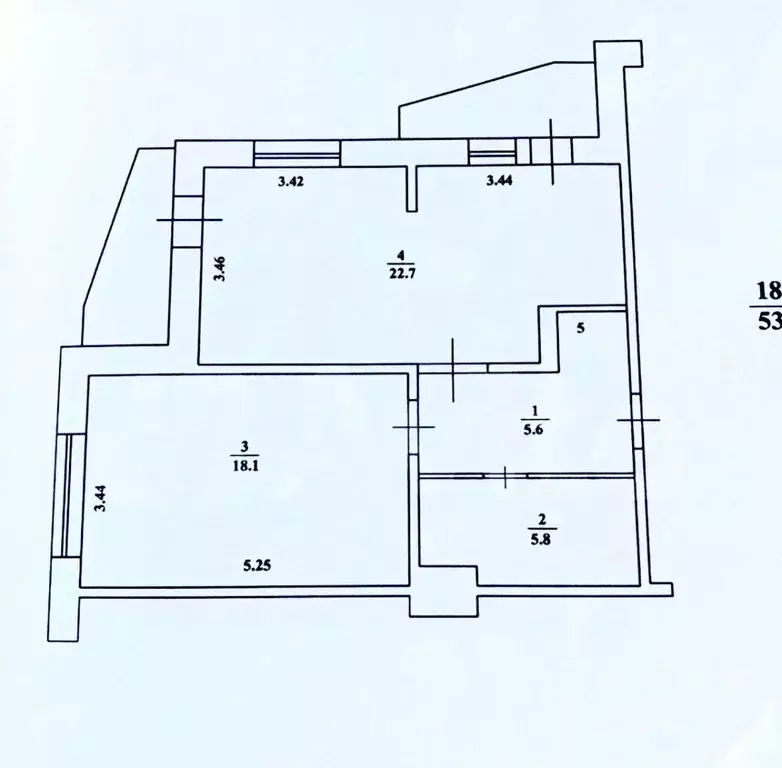 2-к кв. Камчатский край, Петропавловск-Камчатский просп. Циолковского, ... - Фото 2