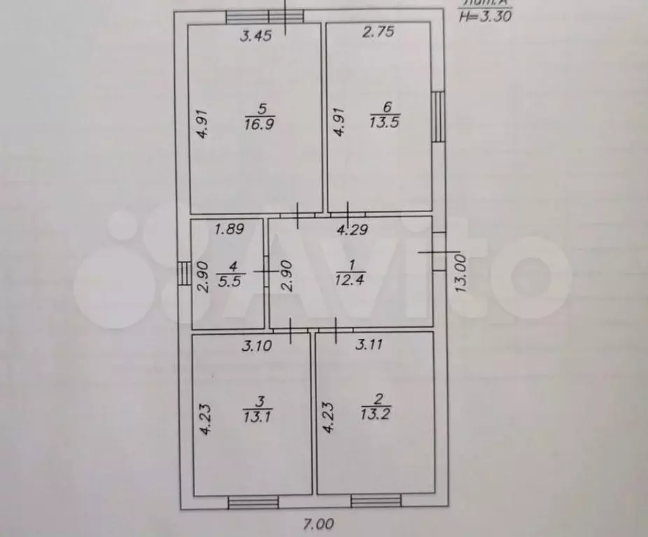 Дом 74 м на участке 3 сот. - Фото 0