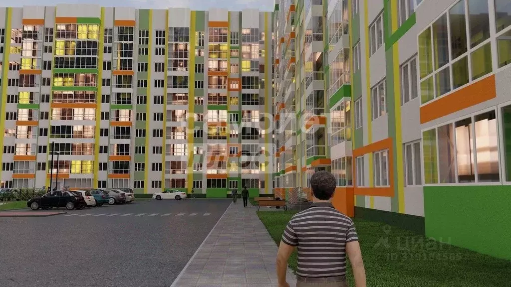 3-к кв. Курская область, Курск ул. Энгельса, 158к1 (65.2 м) - Фото 0