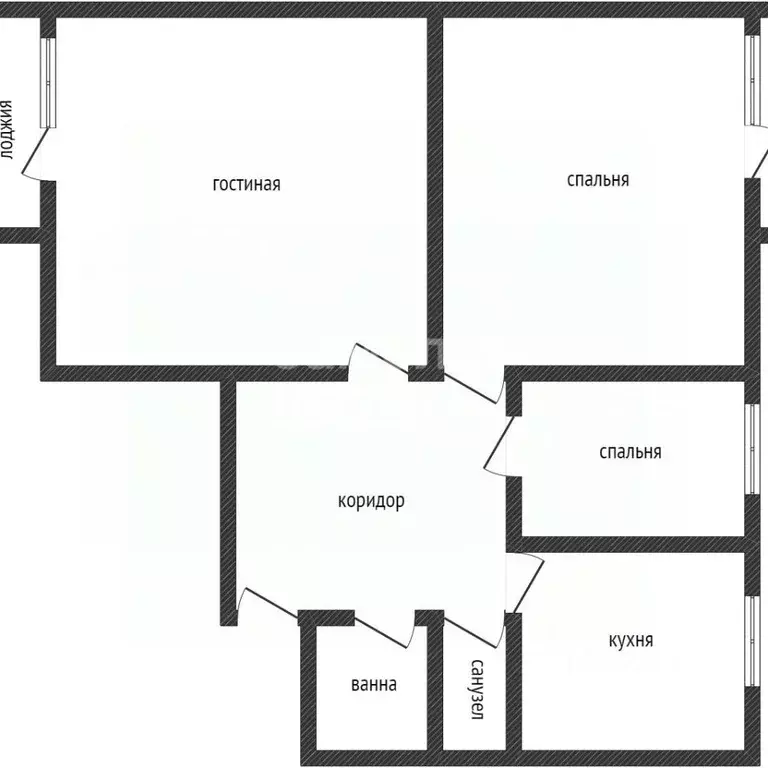 3-к кв. Тамбовская область, Тамбов Астраханская ул., 195к4 (65.7 м) - Фото 1