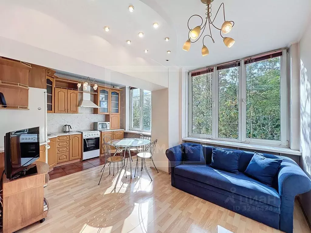 2-к кв. Москва Новинский бул., 15 (50.0 м) - Фото 1