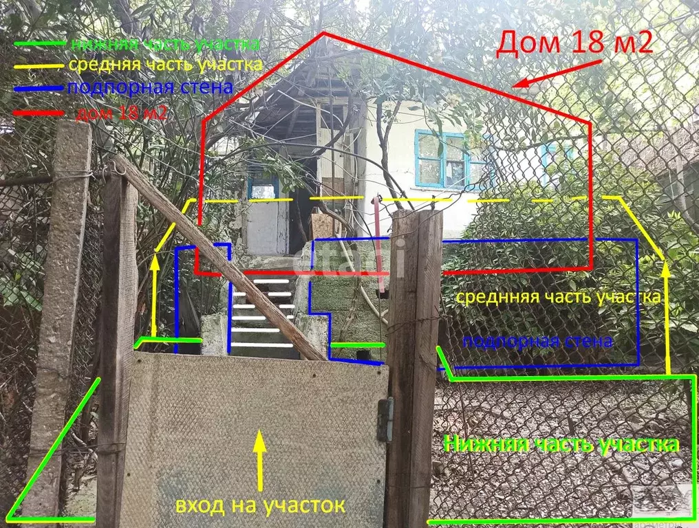 Участок в Крым, Ялта ул. Павленко (4.0 сот.) - Фото 0