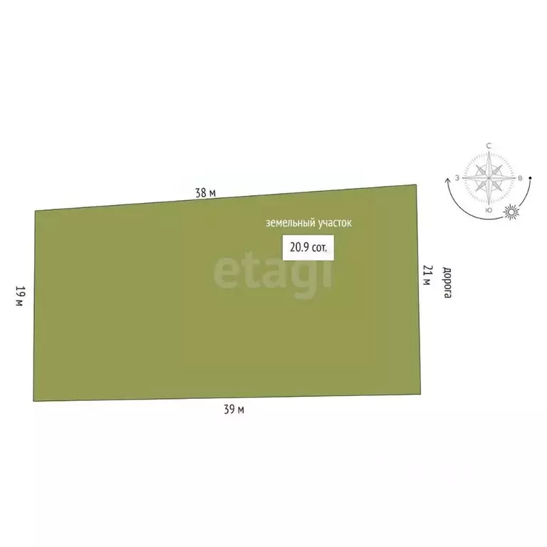 Дом в Саха (Якутия), Якутск городской округ, с. Табага ул. Березовая, ... - Фото 2