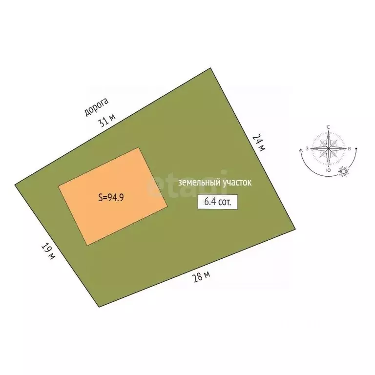 Дом в Пермский край, Пермский муниципальный округ, д. Шилово ул. 9 ... - Фото 2