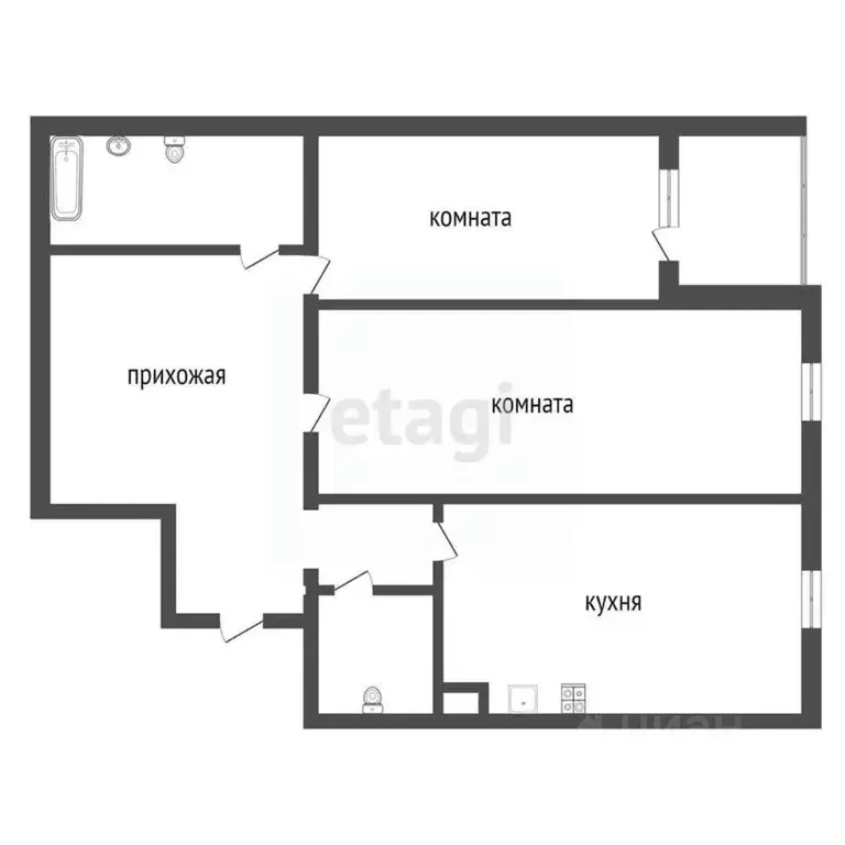 4-к кв. Воронежская область, Воронеж ул. Кропоткина, 9А (110.2 м) - Фото 0