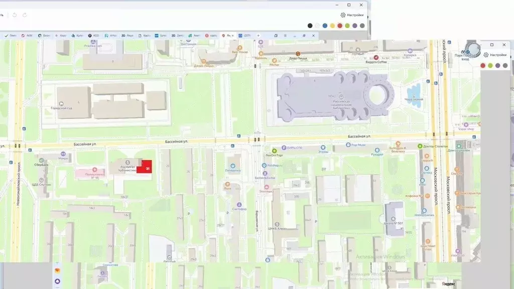 Торговая площадь в Санкт-Петербург Бассейная ул., 21 (1044 м) - Фото 0