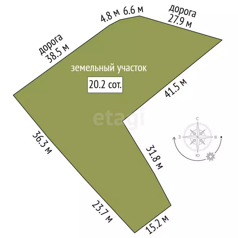 Участок в станица Даховская, Пионерская улица (20 м) - Фото 1