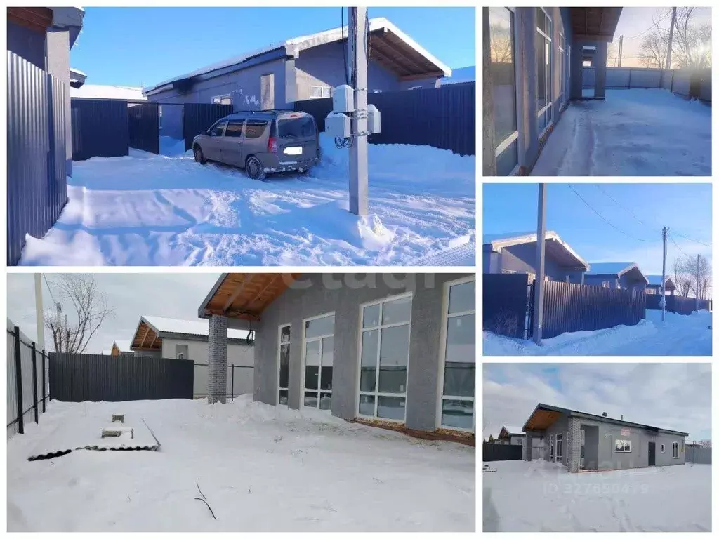 Дом в Самарская область, Волжский район, с. Лопатино пер. Мирный, 7 ... - Фото 1