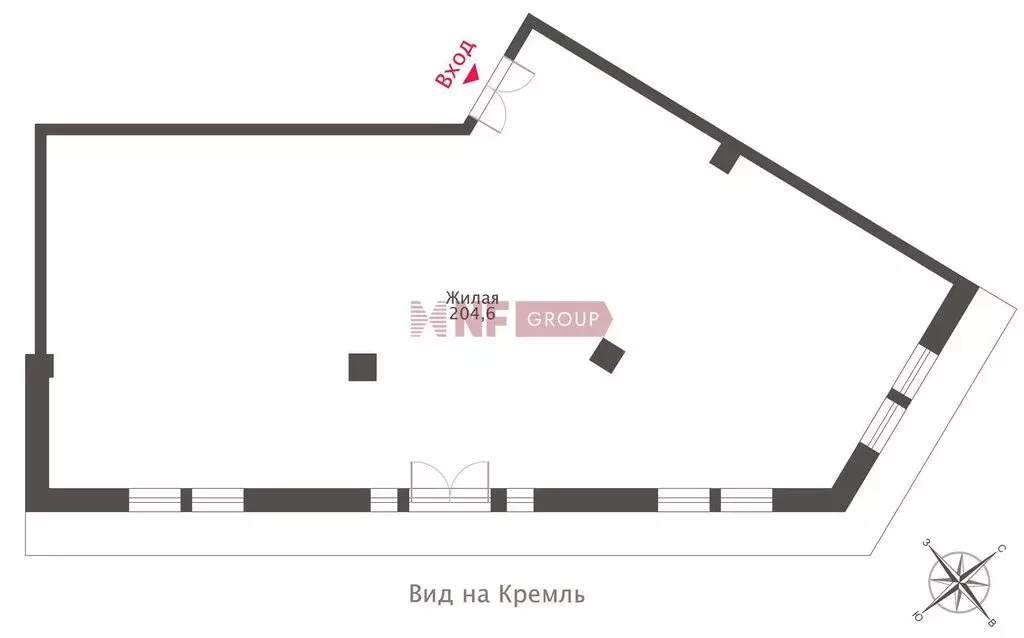 Квартира-студия: Москва, улица Охотный Ряд, 2 (207.9 м) - Фото 2